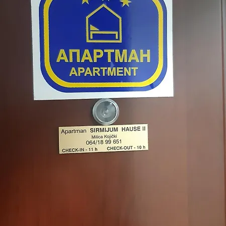 Sirmijum Hause Ii Apartamento *